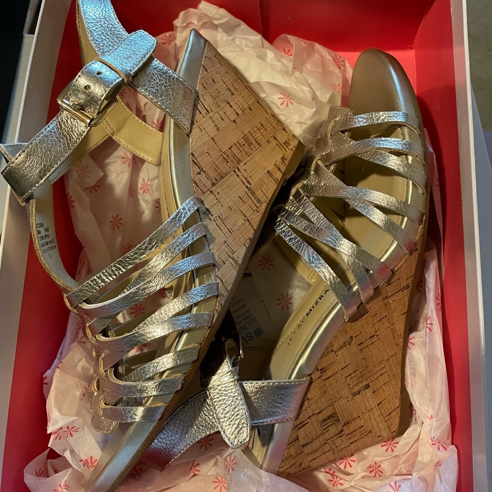 Simmer Fisherman Wedge Sandals